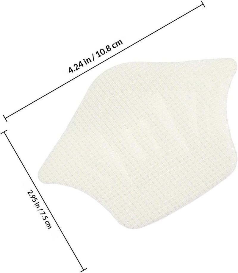 3 Pairs Heel Cushions and Heel Pads for Shoes Thin 5mm Skin Color Non-Slip Back for Men and Women Anti-Slip for Loose Shoes Foot Care Inserts for All-Season Use - Image 2