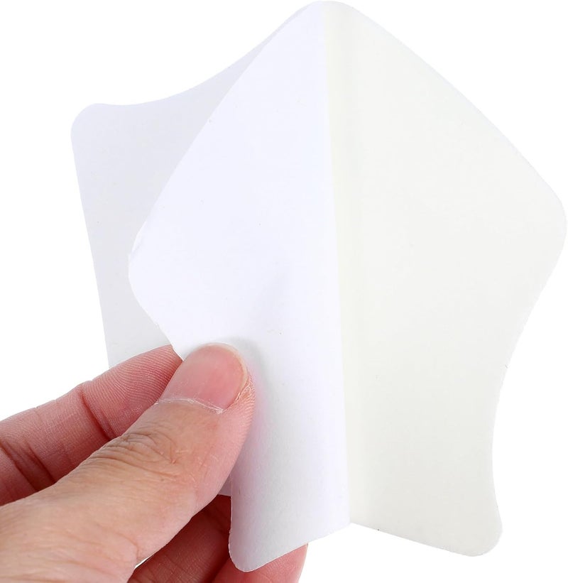 3 Pairs Heel Cushions and Heel Pads for Shoes Thin 5mm Skin Color Non-Slip Back for Men and Women Anti-Slip for Loose Shoes Foot Care Inserts for All-Season Use - Image 3