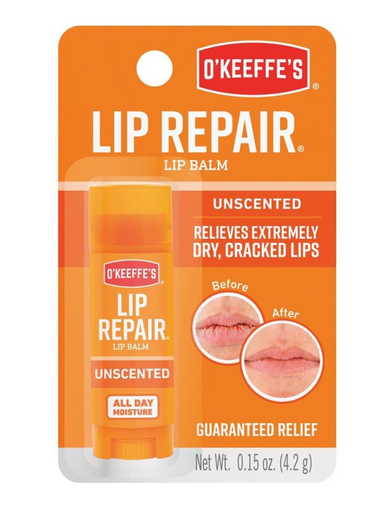 O'Keeffe's OKefies Unscented Lip Balm for Dry, Chapped Lips - 4.2 g - Image 1