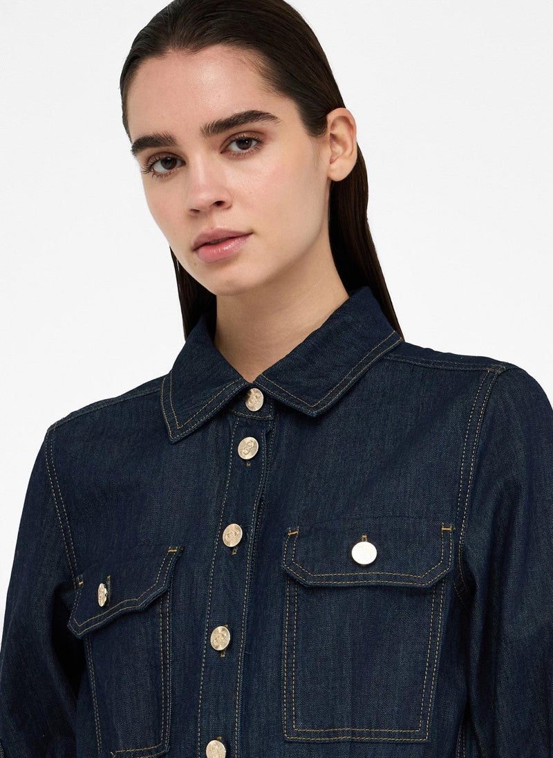 Liu Jo Denim shirt dress - Image 2
