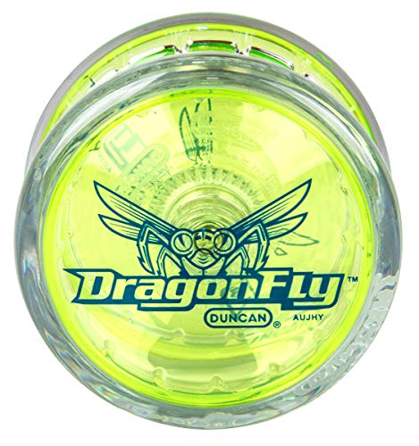 Duncan Dragonfly YoYo Clear with Green Cap - Image 1