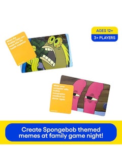 WHAT DO YOU MEME? WHAT DO YOU MEME Spongebob Squarepants Expansion Pack  Family Card Games for Kids and Adults  - Image 5