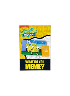 WHAT DO YOU MEME? WHAT DO YOU MEME Spongebob Squarepants Expansion Pack  Family Card Games for Kids and Adults  - Image 1