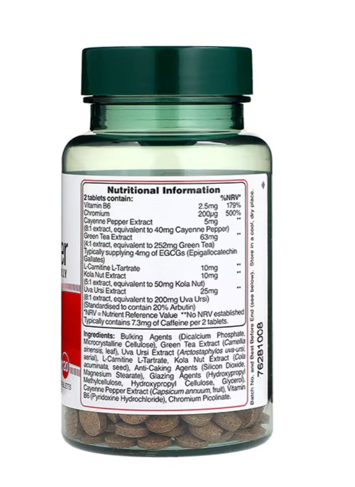 Holland & Barrett - Fat Metaboliser 120 Tablets - Image 1