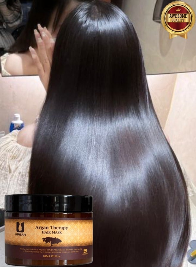 Argan 12 Pieces Argan Therapy Hair Mask 300ml  - Image 2