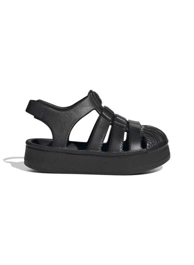 اديداس اوريجينالز adidas SUPERSTAR SANDAL I Black Originals Men Sandals