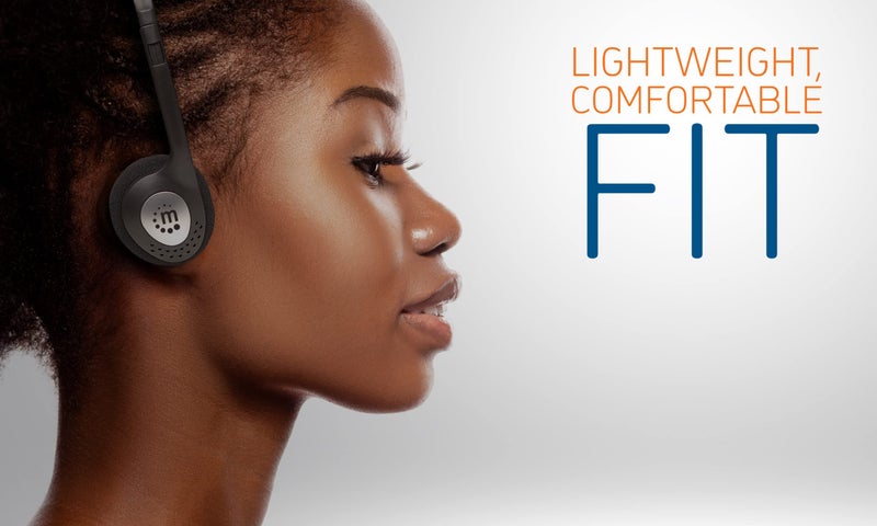 Manhattan On-Ear Wired Stereo Headphone - Long 6ft Cable, Single 3.5mm Plug, Lightweight, Adjustable Headband–for Walkman, CD Player, Computer -177481 - Image 2