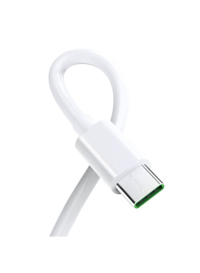 5A Flash Charging Line For huawei Type-c Xiaomi Data Line For Vivo Android Oppo Mobile Phone Super Fast Charging Line-Color:3 M [white]]-Model:type4A Special Flash Charge - Image 1