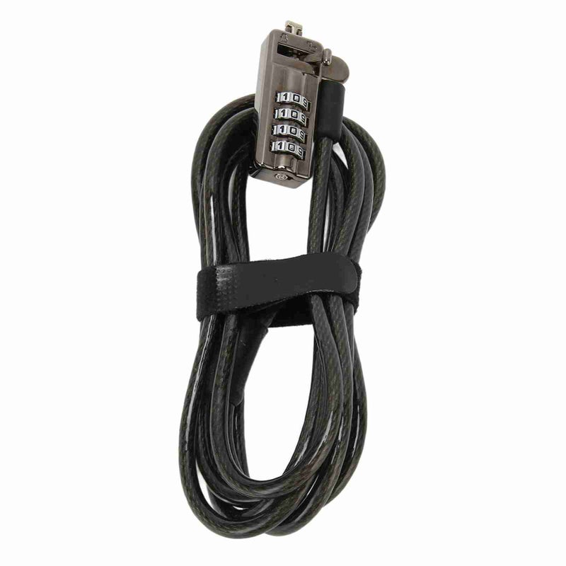 Laptop Cable Lock Theft Deterrent Keyless Lock Laptop Lock Security Cable with 4 Digit Password Protections for Lenovo Black - Image 5