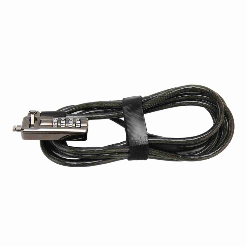 Laptop Cable Lock Theft Deterrent Keyless Lock Laptop Lock Security Cable with 4 Digit Password Protections for Lenovo Black - Image 2