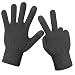 Evridwear Eczema Gloves Kids Cotton Moisturizing Gloves for Dry Hands Eczema SPA Overnight Lotion 2 Pairs with Touchscreen Fingers Black - Image 2