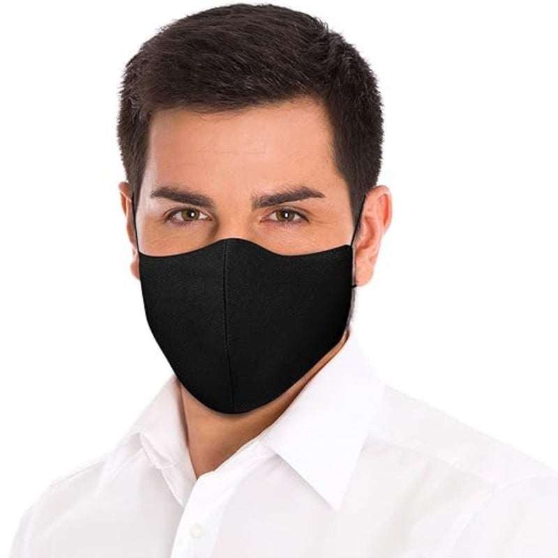 GRAPE Store Cotton Mask for Men/Women, Skin Friendly Cotton Washable Fabric, Light Weight & Comfortable Adjustable Masks for Men, Women, Kids, Adult, Mask (Pack of 12) - Image 4