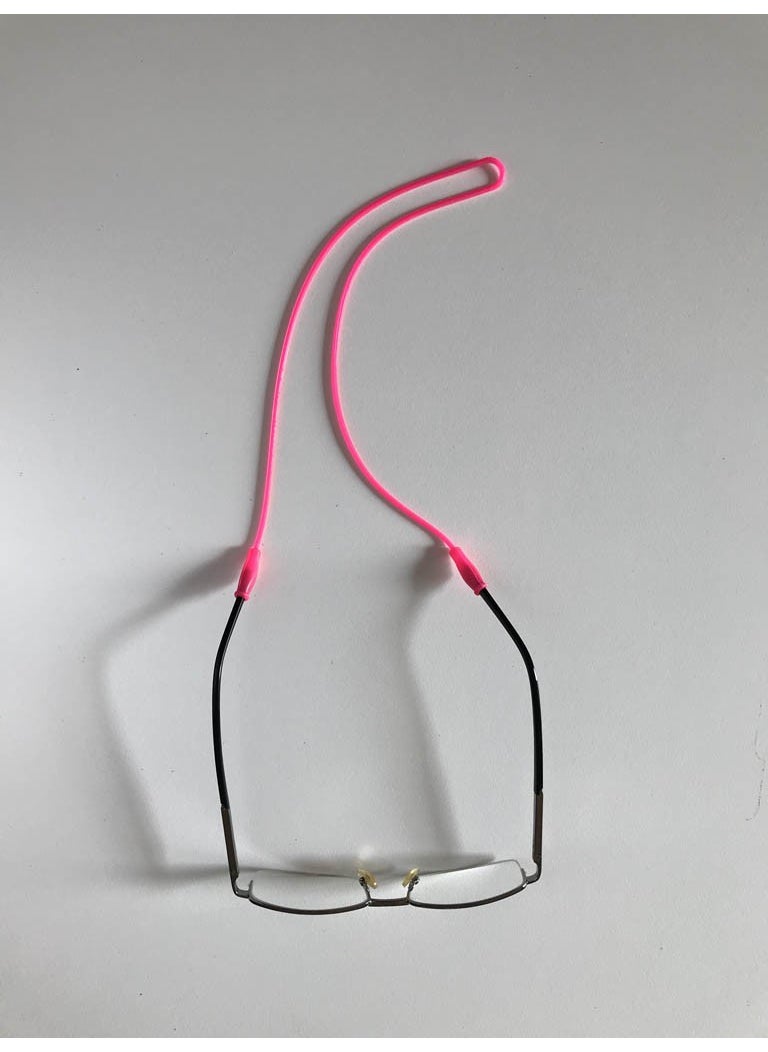 Shrek Glasses String Silicone Single Pink  - Image 1