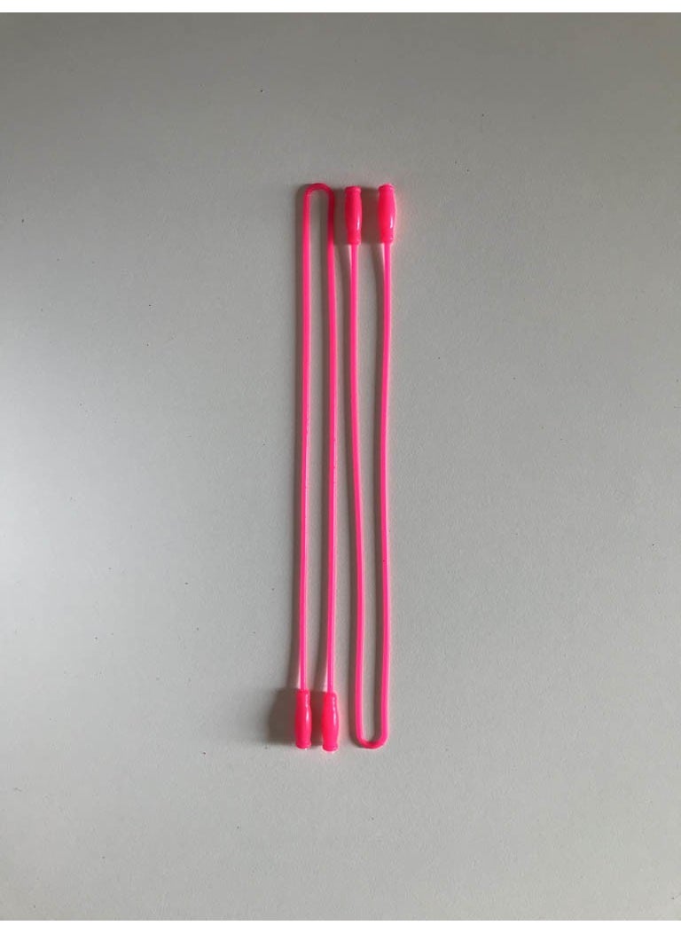 Shrek Glasses String Silicone Single Pink  - Image 3