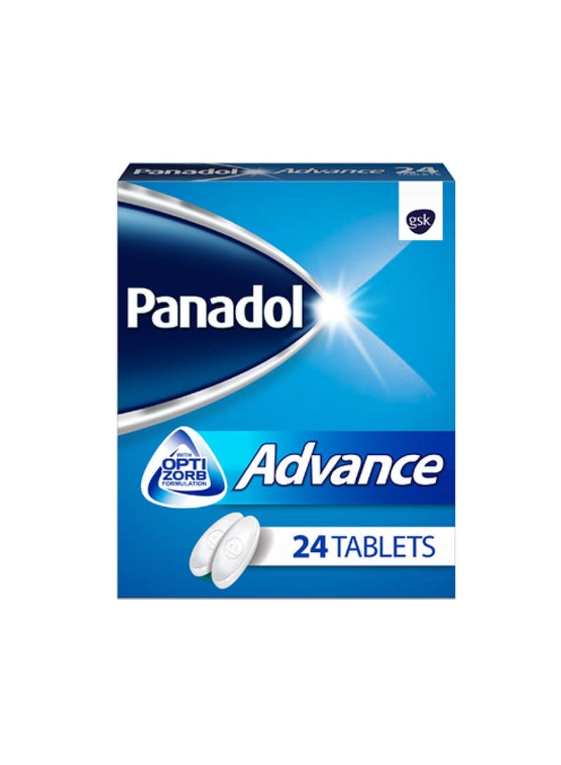 Panadol (عبوة من 3) بانادول أدفانس - 24 قرص
