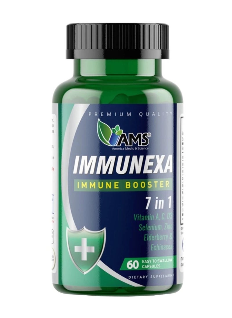 AMS - Immune 7 In 1 Immune Booster - 60 Capsules - Image 1