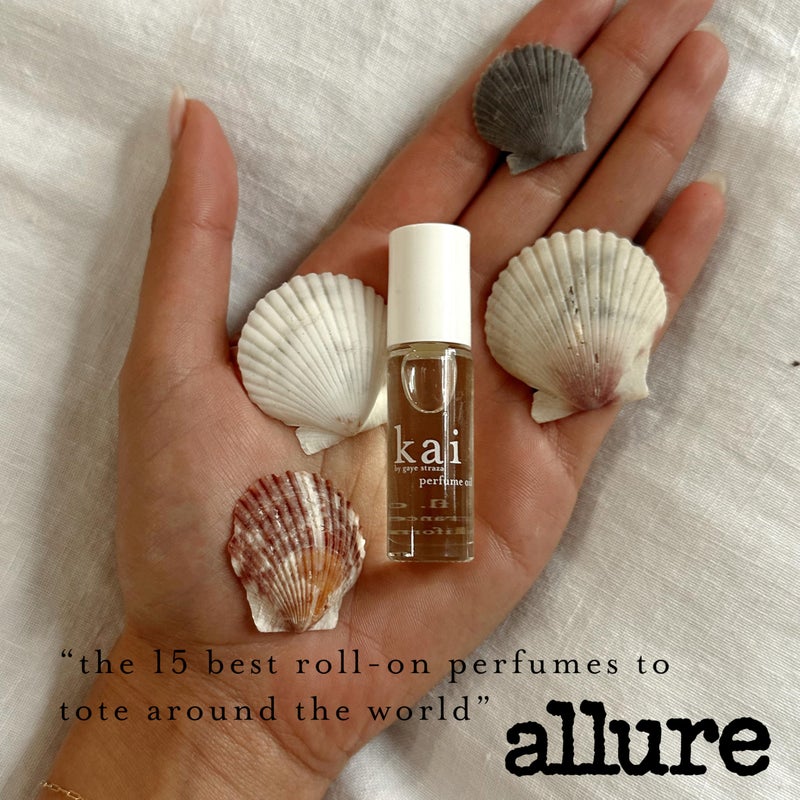 kai perfume oil â€“ a fresh, beautiful, light gardenia scent wrapped in white exotics, 1/8 oz perfume roll-on | long lasting, serene, vegan, clean and inspired by memories of Hawaiian vacations - Image 4