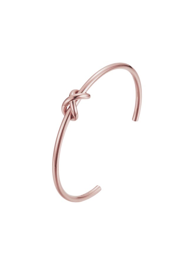 زنك سوار نسائي من زينك باللون روز جولد من الستانلس ستيل | ZFBG008RG - Image 1