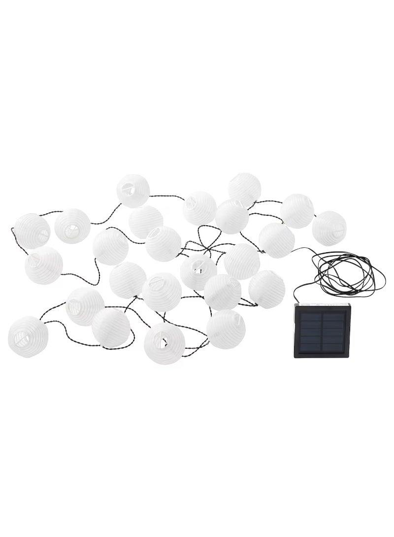 SOLARVET LED lighting chain with 24 lights
