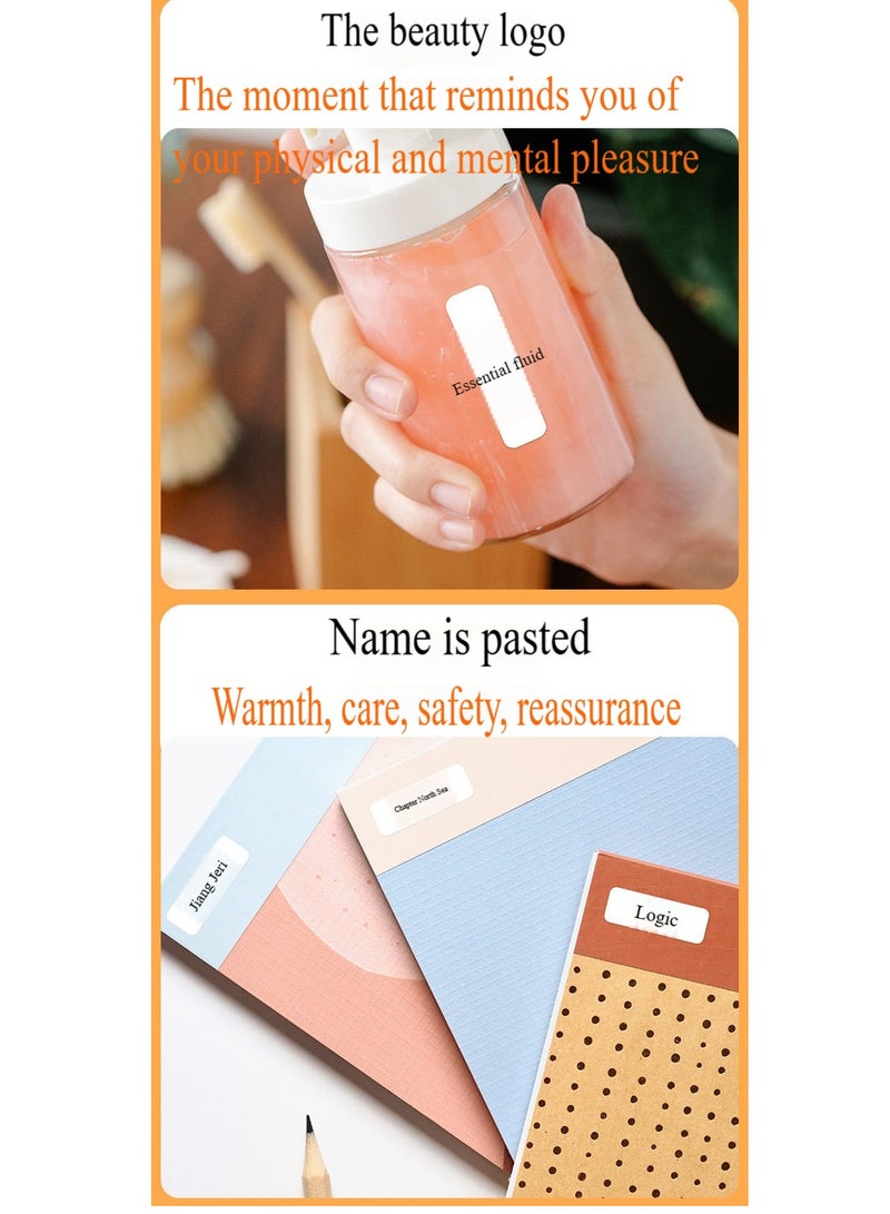 general Portable Wireless Printer Mini Pocket Bluetooth Thermal Smart Sticker Maker for Office Organization Home Kitchen School Compatible with Smartphones for Labeling Receipts DIY Photos Printing Title No - Image 4