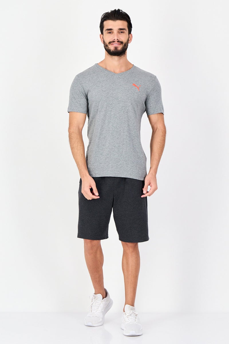 PUMA Men Sportswear Fit Short Sleeve Outdoor T-Shirt, Grey - Image 4
