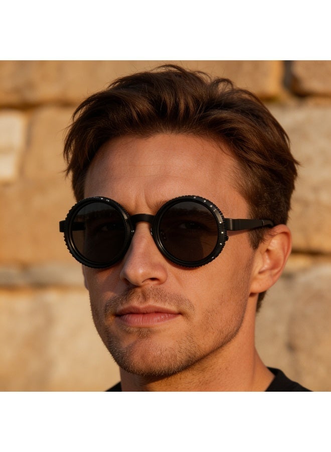 Adjustable Zoom ND Polarized UV400 Sunglasses for Outdoor Sun Protection - Image 2