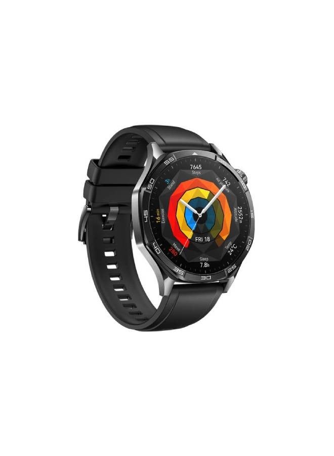 HUAWEI WATCH GT5 46mm Smart Watch, up to 14 Days Battery Life, All-new Running and Cycling Sports, Sharp-Edged Design, Health Tracking, Compatible with iOS and Android Black - Image 2
