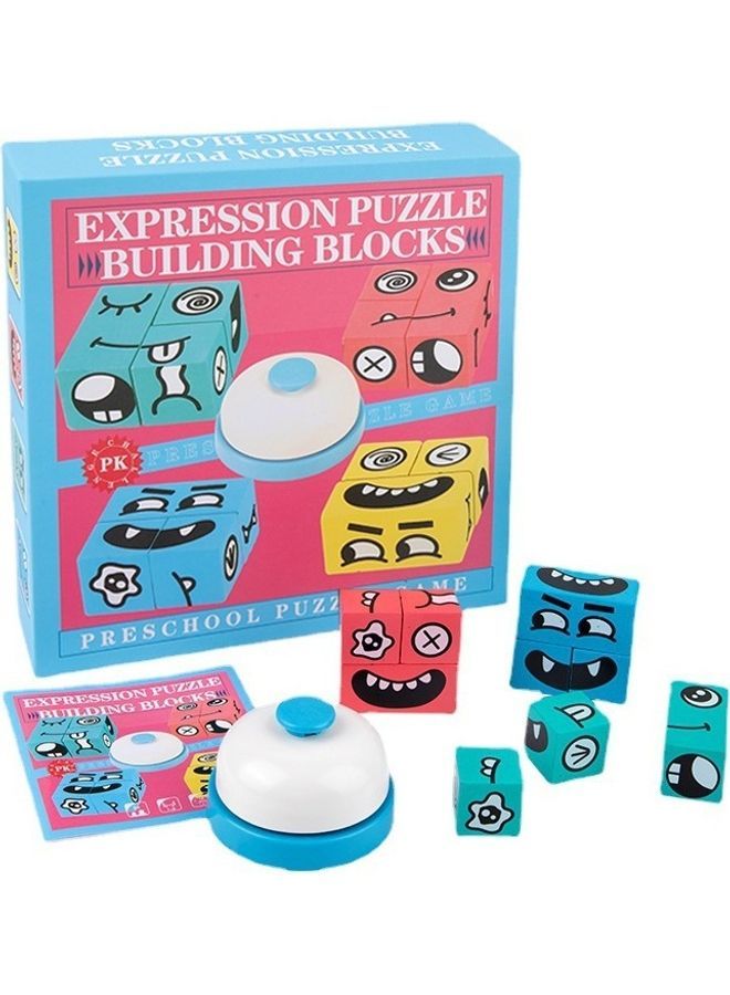 NIBEMINENT Face Changing Cube Battle Expression Puzzle - Image 1