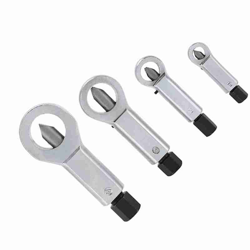 Heavy Duty Nut Splitter: Premium Steel Construction - Safe Bolt Thread Protection Nut Remover for Mechanical Repair, Rusted or Stuck Nut Removal - Image 3