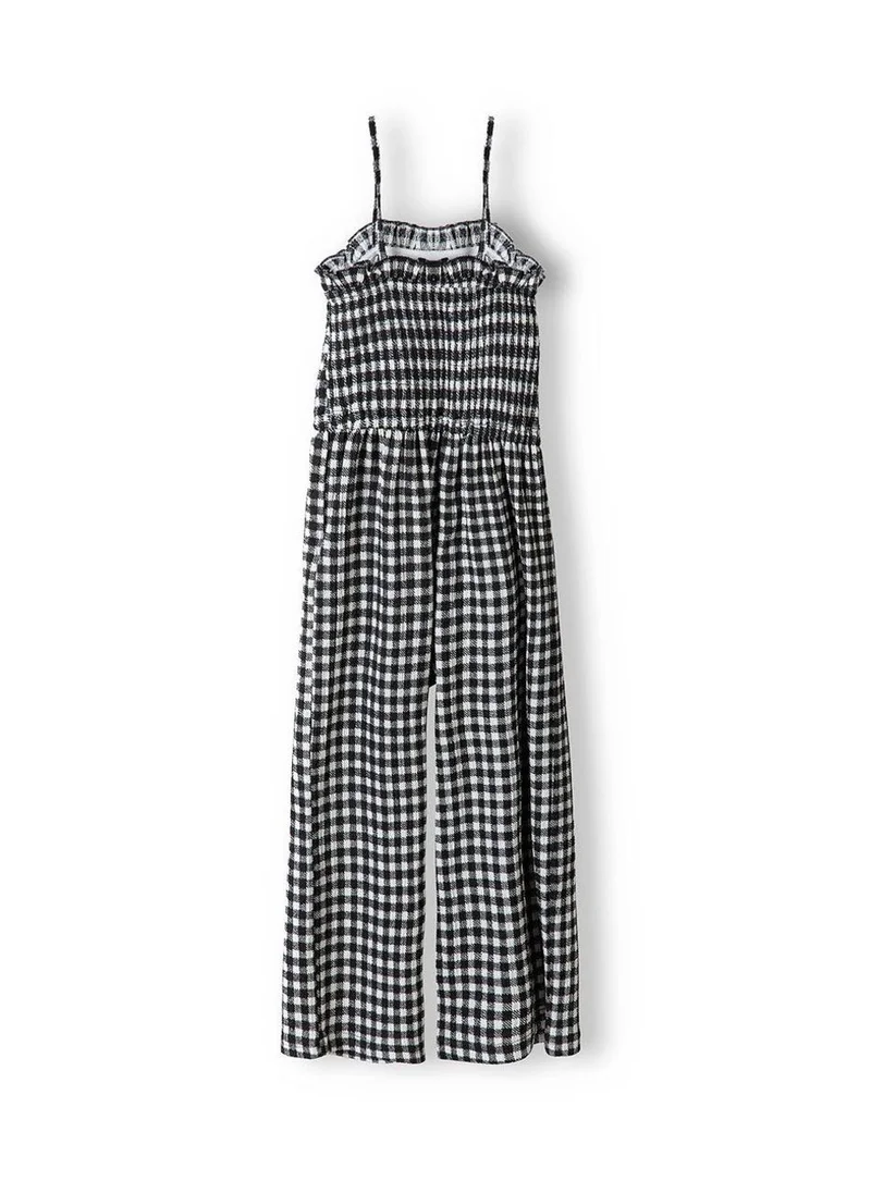 مينوتي Kids Girls Check Jumpsuit