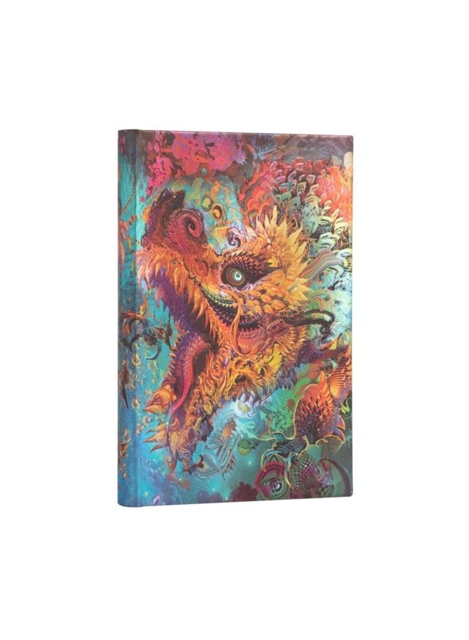 Humming Dragon Android Jones Collection Mini Lined Hardcover Journal - Hardback