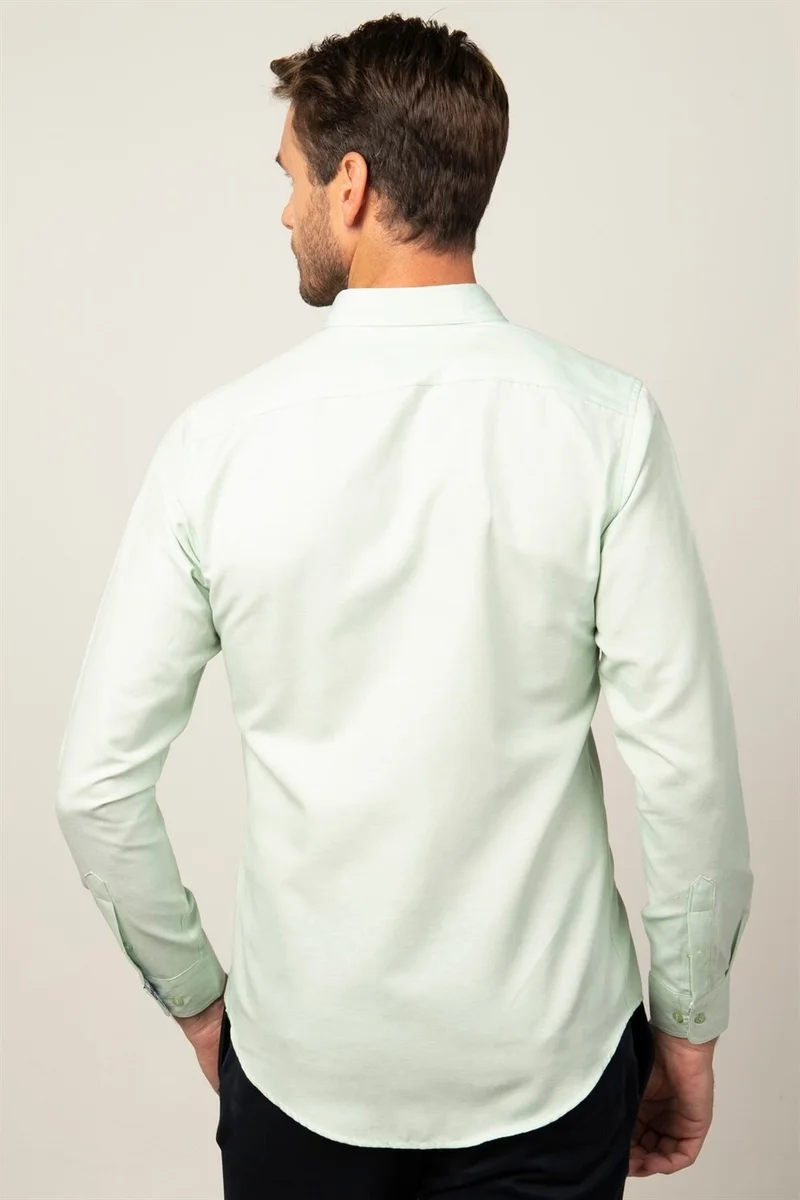 تودورس Slim Fit Slim Fit Long Sleeve Men's Shirt