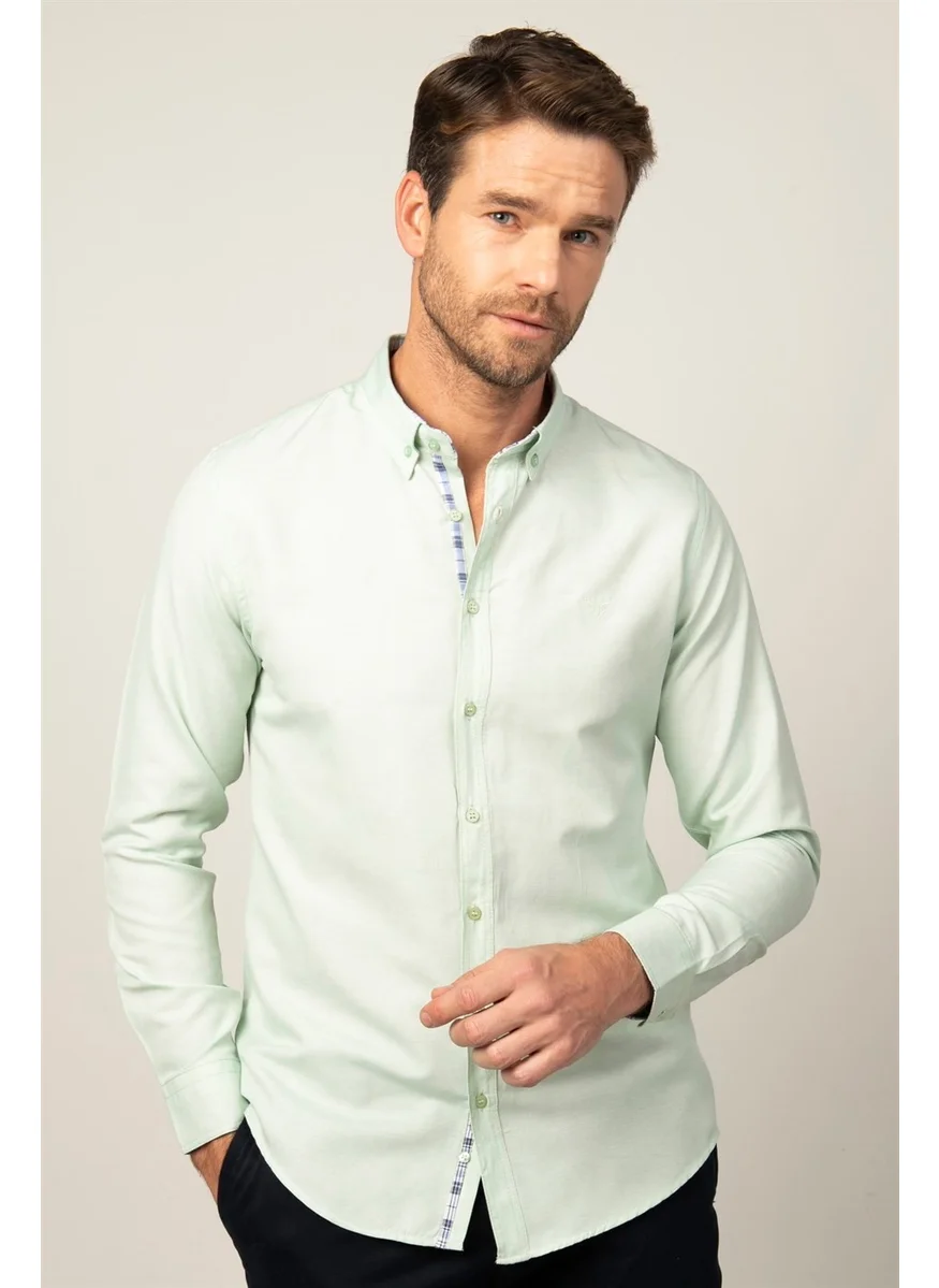 Tudors Slim Fit Slim Fit Long Sleeve Men's Shirt