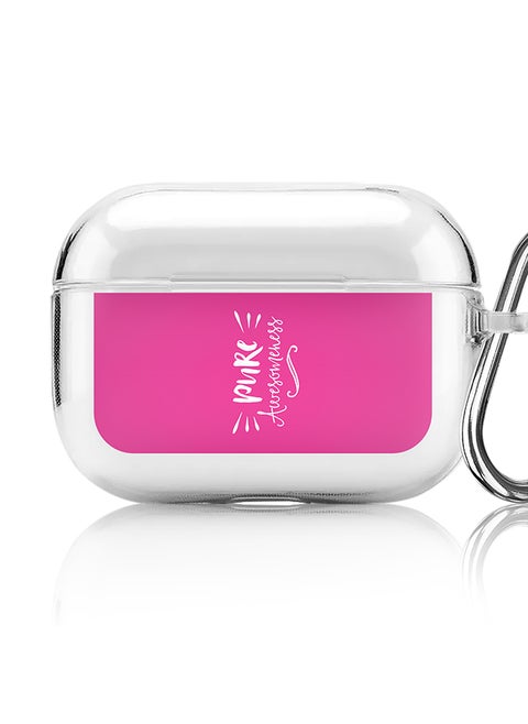 Classic Clear printed Case for Apple AirPods Pro 2nd Generation Thin Transparent Cover [Designed for Apple AirPods Pro 2nd Generation] - Pure Awesomeness