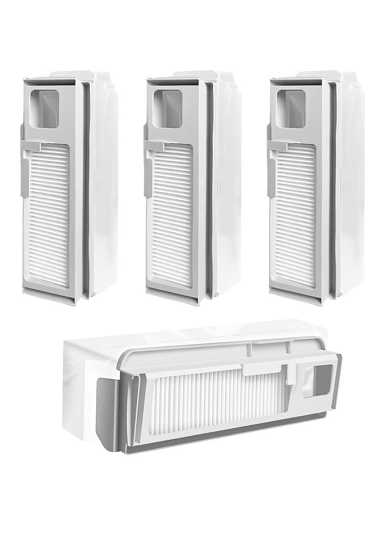 أربعة أكياس فلاتر هيبا للغبار لحهاز فراغ الروبوت نارنوال فريو إكس ألترا بسعة كبيرة - Image 1