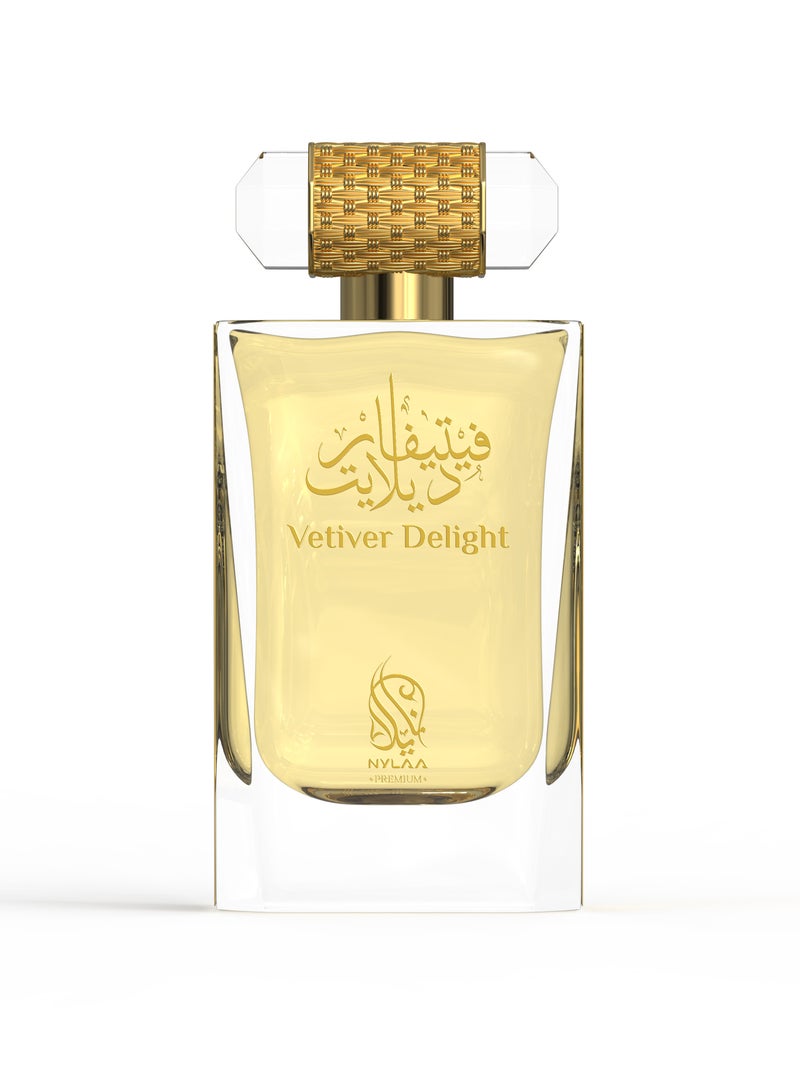 NYLAA Vetiver Delight Eau De Parfum(EDP) 100ML | Premium Unisex (Men and Women) Perfume | Long Lasting Fragrance | Daily Use Perfume - Image 2