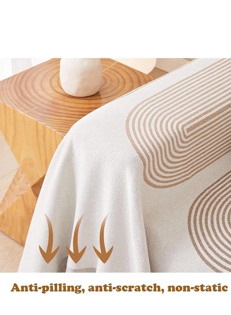 Beauenty Double Sided Chenille Couch Sofa Cover Stylish Sofa Covers 1 2 3 4 Seater Sofa Cover Chenille Furniture Sofa Cover Towel Chenille Material Double Sided Sofa Towel Four Seasons Sofa Cover Available Both Sides180*130cm - Image 3