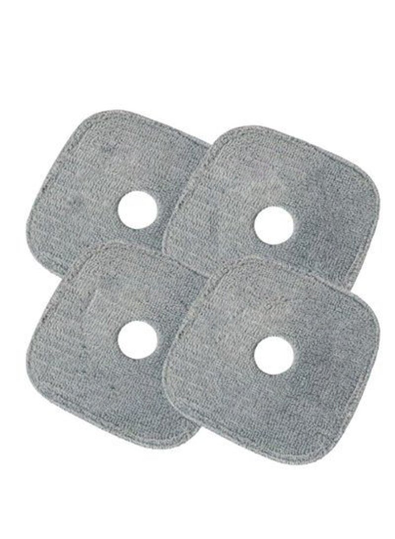 HOMESTAR Almufarrej Mop Cloth Replacement Parts 4 Square Pieces