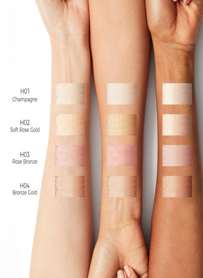 MYMERRY Dewy Highlighter Makeup 15g/0.53fl.Oz, Highlighter Makeup Stick for Face and Body, Radiant & Shimmer Glow, Buildable Color for All Day | Vegan & Cruelty-Free | Champagne Beige Gold - Image 5
