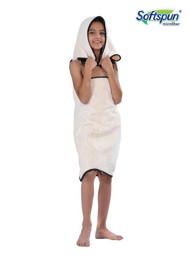 SOFTSPUN Microfiber Wipes Large Baby Towel 2 pc White! Ultra Absorbent Super Soft & Comfortable Quick Drying for Men & Women Daily Use Extra Large Size Unisex.… - Image 4