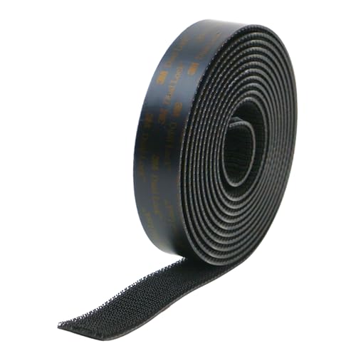 3M VHB Scotch SJ3550 Dual Lock 250 Reclosable Fastener: 1" x 10 ft., black - Image 1