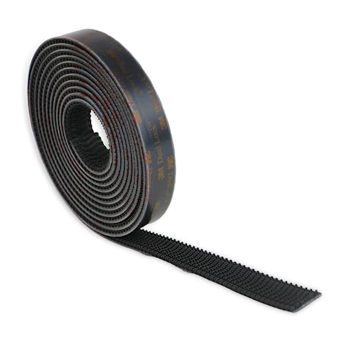 3M VHB Scotch SJ3550 Dual Lock 250 Reclosable Fastener: 1" x 10 ft., black - Image 2