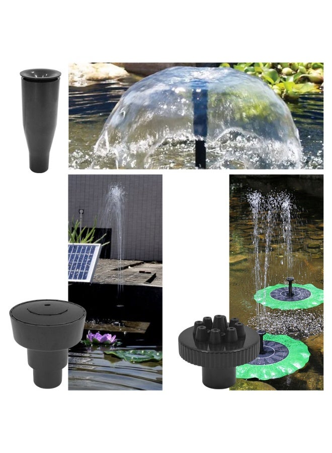 إسكدنيا نافورة غاطسة صغيرة مع فوهات أسود/أخضر - Image 2