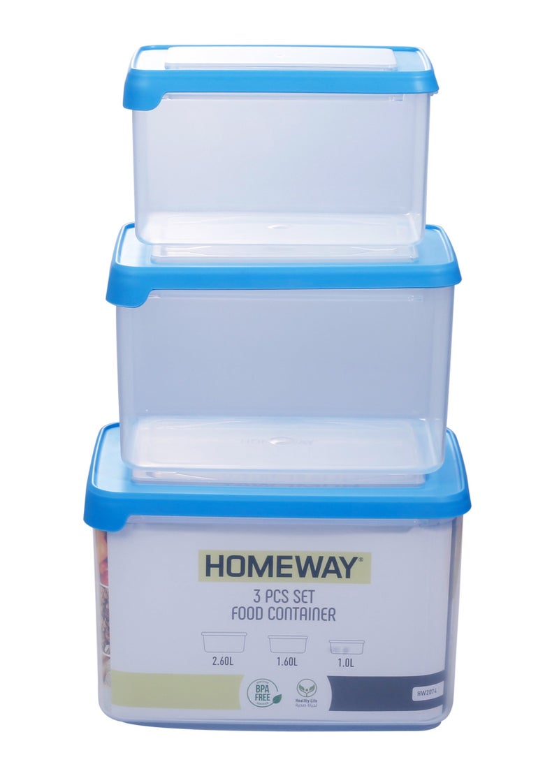 Homeway 5.2L Rectangle Storage Container – Airtight and Perfect for Kitchen Organization - Image 3