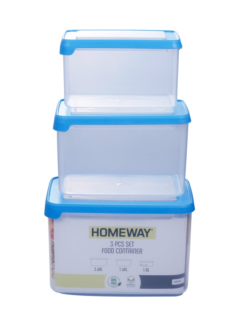 Homeway 5.2L Rectangle Storage Container – Airtight and Perfect for Kitchen Organization - Image 1
