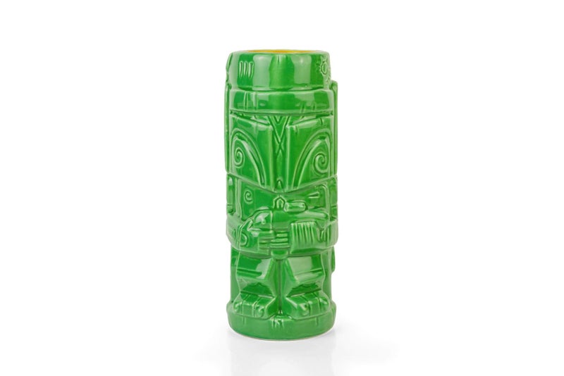 Geeki Tikis Star Wars Boba Fett Mug  Official Star Wars Collectible Tiki Style Ceramic Cup  Holds 13 Ounces