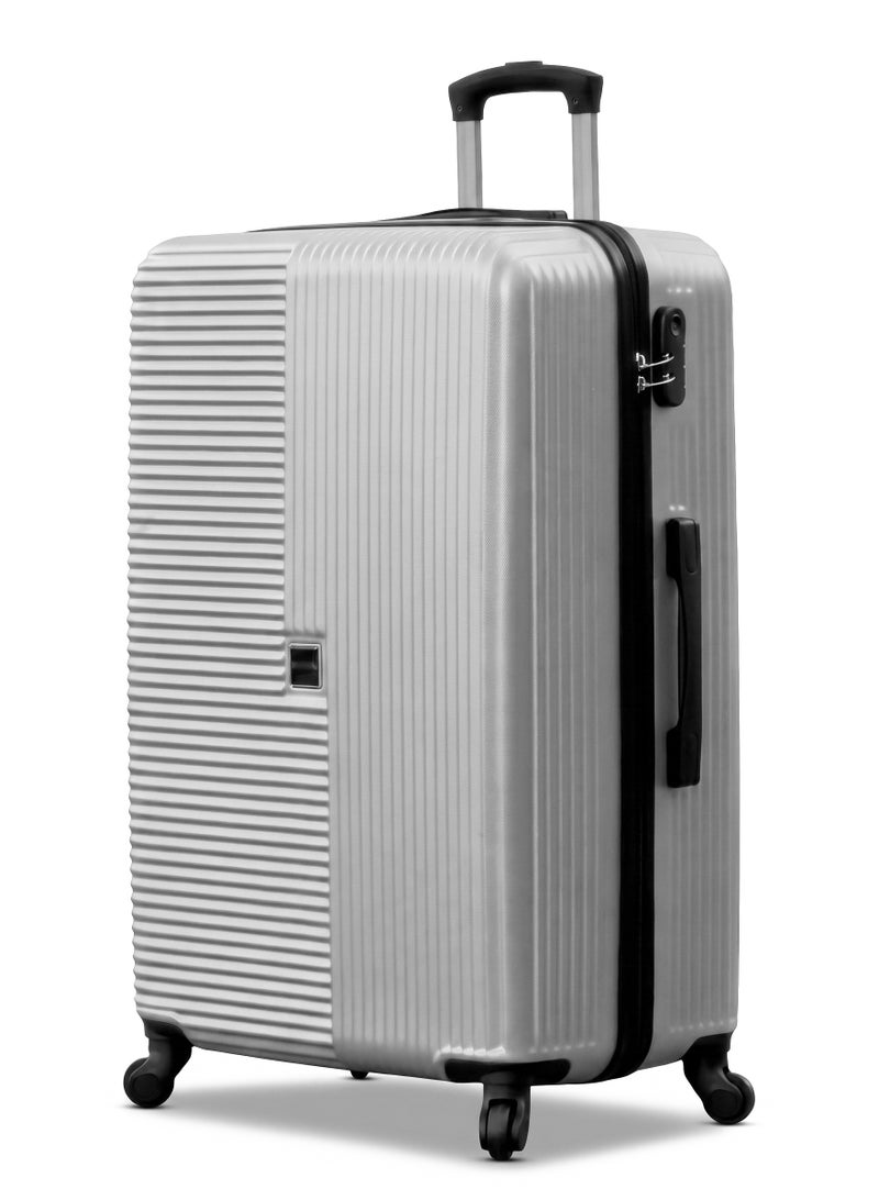 ZAAPPY Horizo Vertic ABS Luggage Hard Shell Lightweight Large 28 Inch (30-35kg) Suitcase, Combination Lock - Image 1