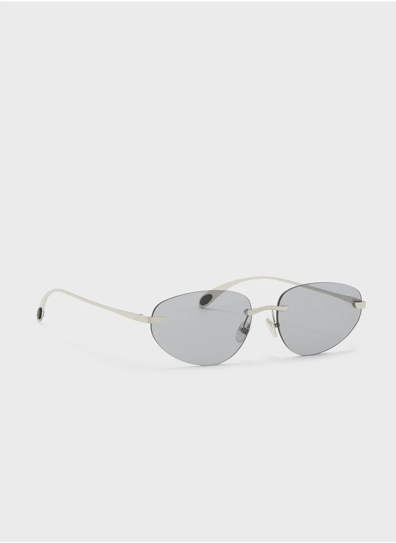 Ginger Oval Len Sunglasses