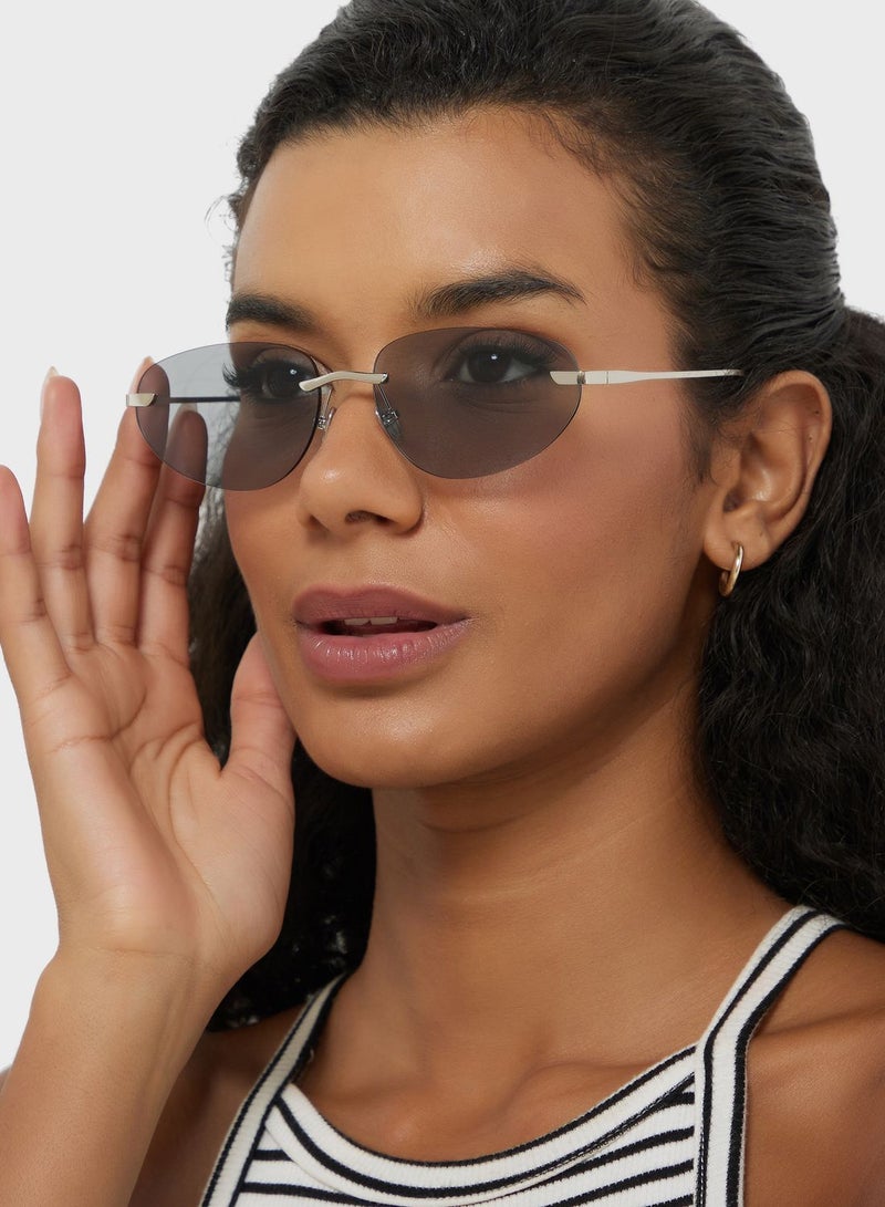 جينجر نظارة شمسية بعدسات بيضاوية - Image 4