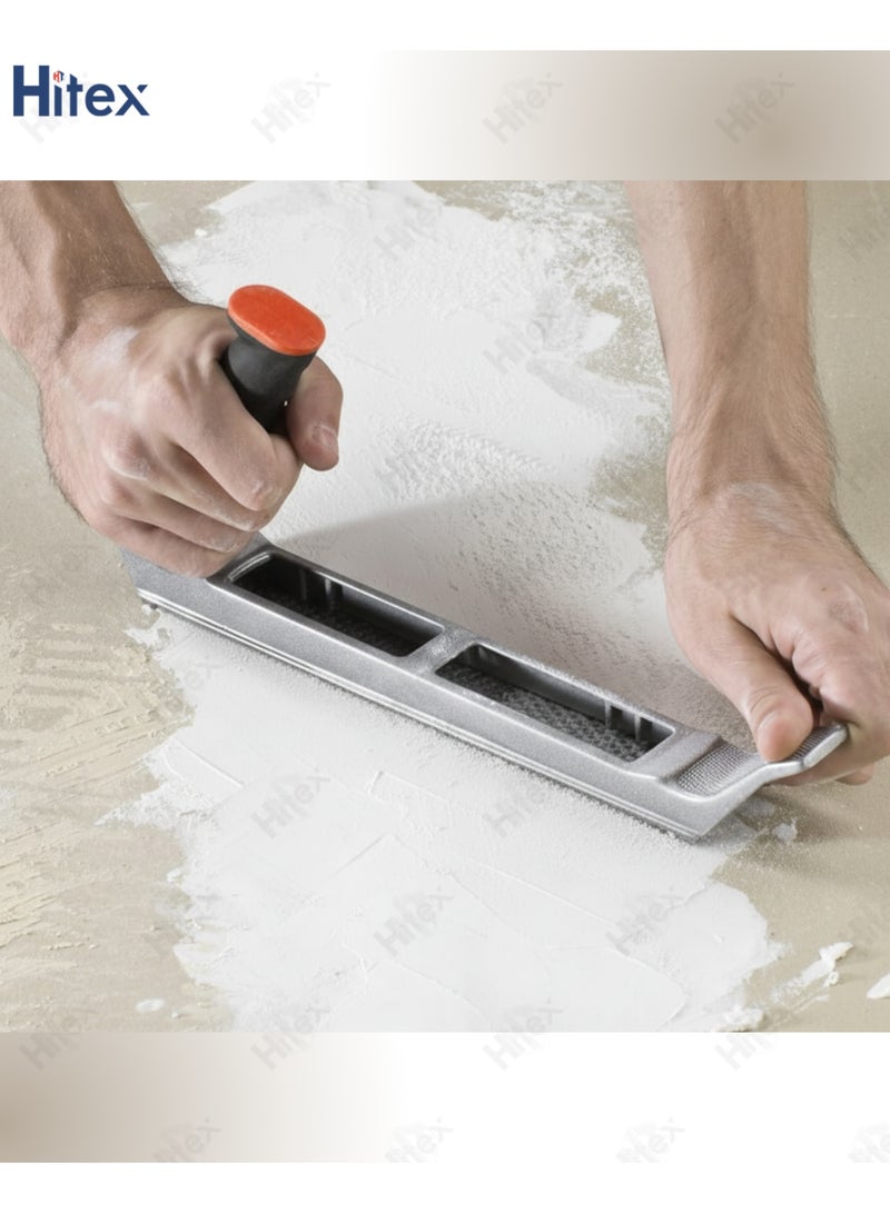 هيتكس مسطرة جبس ماستر ٢٥٠ × ٤٠ مم | أداة يدوية متينة للجدران الجافة والجص والخشب والمواد اللينة | قبضة مريحة، تشطيب دقيق، شفرة فولاذية متينة - Image 4